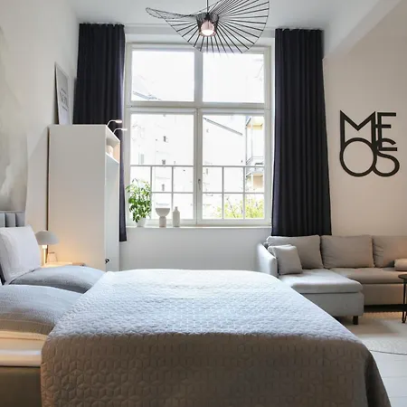 Meos 3 -zentrum-hofblick-gym-netflix Apartment Leipzig
