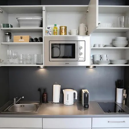 Meos 3 -zentrum-hofblick-gym-netflix Apartment Leipzig